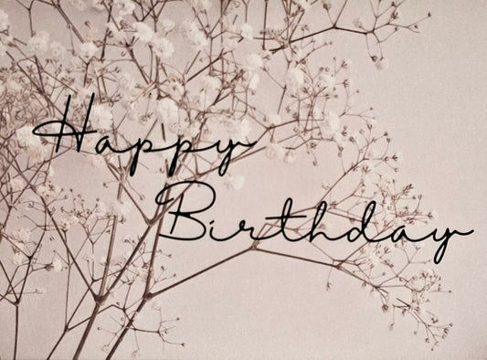 "Happy Birthday" Gift Card